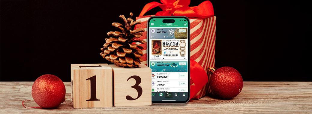 ¡Décimos de Lotería de Navidad con terminación en 13 ya disponibles!