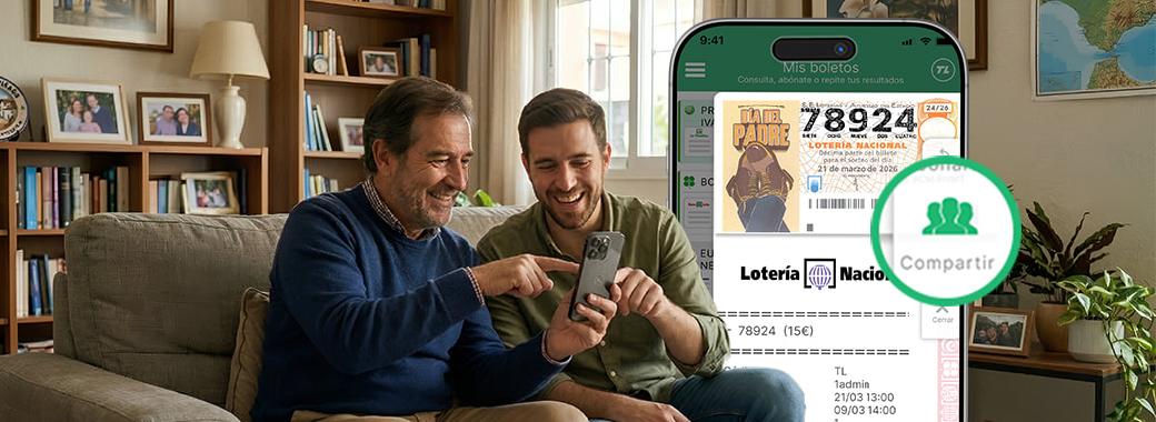 ¡Celebra el Día del Padre compartiendo suerte!