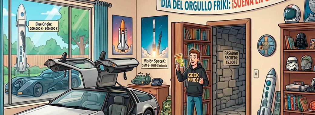 Día del Orgullo Friki: los caprichos más locos que te permitiría la lotería