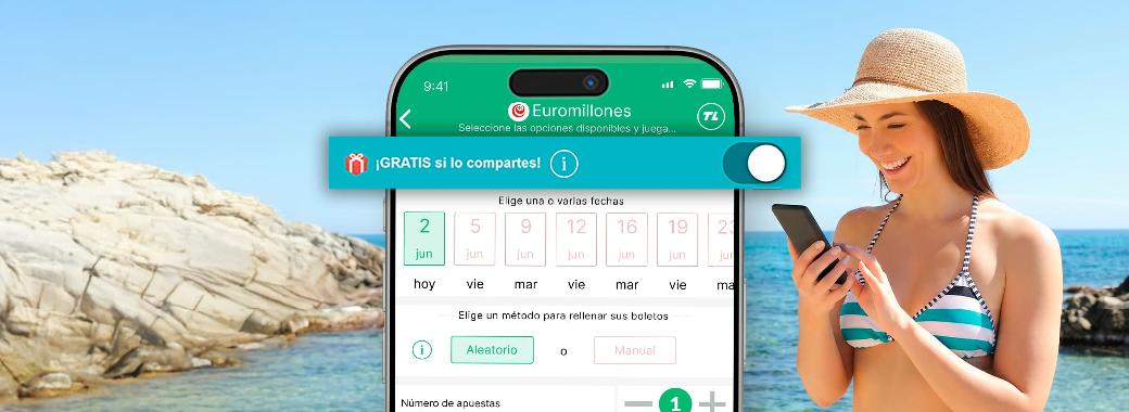 Bote de 141 millones en Euromillones... ¡y puedes jugar GRATIS!