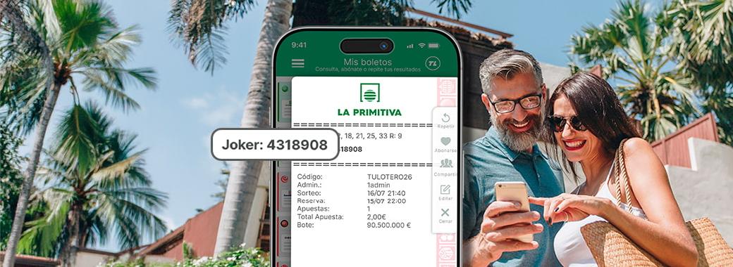 Joker: ¿puede tocarte aunque falle tu combinación de La Primitiva?