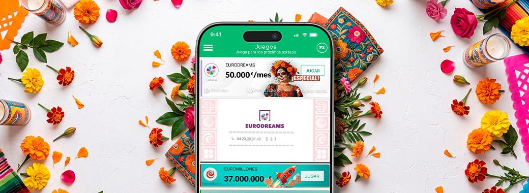 ¡50.000 € al mes durante 30 años! Llega el Súper Sorteo de EuroDreams